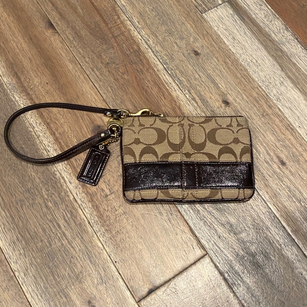 Coach wristlet